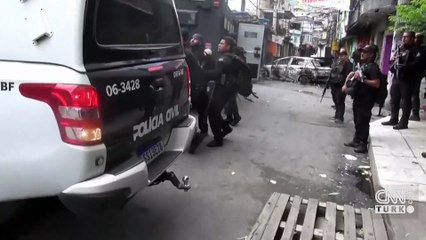 Brezilya'da dev uyuşturucu operasyonu