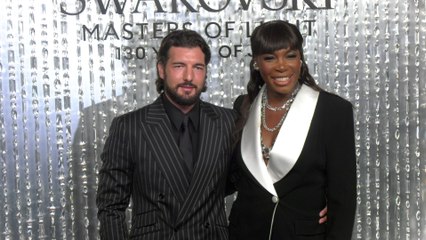Andrea Preti and Venus Williams attend the Swarovski Masters of Light Opening Celebration in Los Angeles
