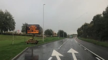 New £1.7million access lane opens into Northern Ireland's largest shopping complex to tackle traffic bottleneck..and here's how it works