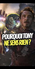 Tony ne sens pas la douleur liée aux pierres ? #avengersendgame #tonystark #ironman #marvel #onregardequoi