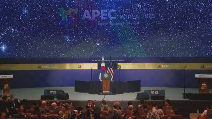 TRUMP FULL SPEECH IN KOREA at APEC MEETING in Gyeongju