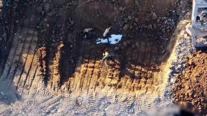 IDF drone video claims to show Hamas faking recovery of hostage body
