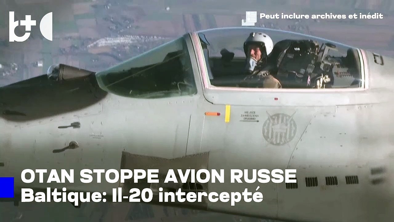 L'OTAN intercepte un avion espion russe avec transpondeur éteint