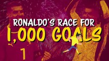 Cristiano Ronaldo's race for 1,000 goals - 50 to go