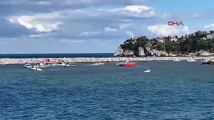 Zonguldak’ta Cumhuriyet coşkusu denize taştı