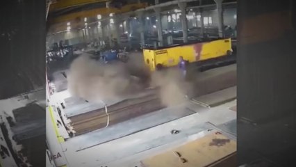 He Was Standing Too Close to the Crane… Then This Happened!