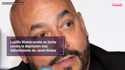 Lupillo Rivera revela su lucha contra la depresión tras fallecimiento de Jenni Rivera