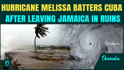 Hurricane Melissa HITS Cuba BREAKING| MONSTER Storm Makes Landfall in Cuba After Jamaica DESTRUCTION