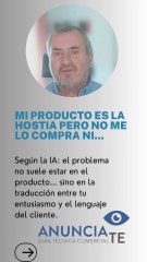 Que pasa cuando entiendes que tu producto es la hostia y no te lo compra ni el Tato