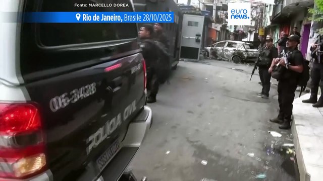 Brasile, maxi operazione contro i narcos del Comando Vermelho a Rio de Janeiro: almeno 132 morti