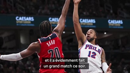 Wizards - Keefe choqué par la défense et la qualité de passe de Sarr après son match XXL