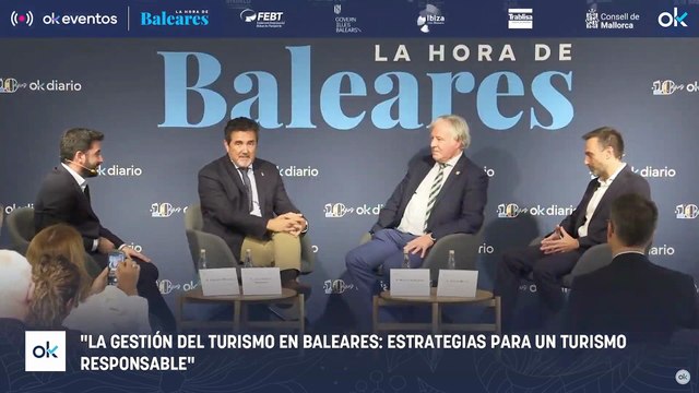 IV ANIVERSARIO DE OKBALEARES| Mesa redonda: La gestión del turismo en Baleares: Estrategias para un turismo responsable