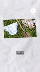 Tuto jardinage : Enterrer un slip
