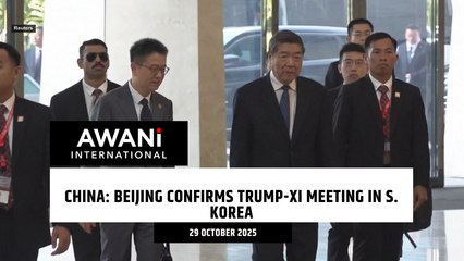 China: Beijing confirms Trump-Xi meeting in S. Korea
