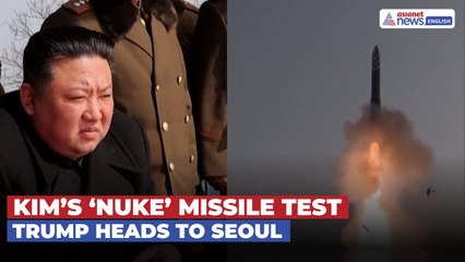 Kim’s ‘Nuke’ Missile Test Shadows Trump’s South Korea Visit