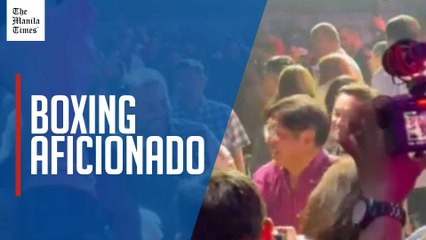 Marcos attends 50th anniversary of 'Thrilla in Manila'