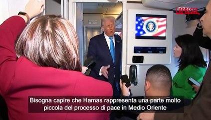 Gaza, Trump: "Tregua non a rischio, giusto che Israele reagisca"