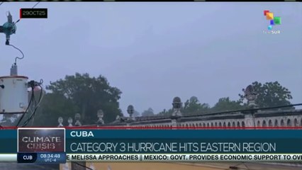 Cuba, category 3 hurricane Melissa hits eastern region