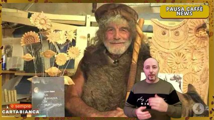 Mauro Corona a È sempre Cartabianca «Sono a pezzi per quello che è accaduto»