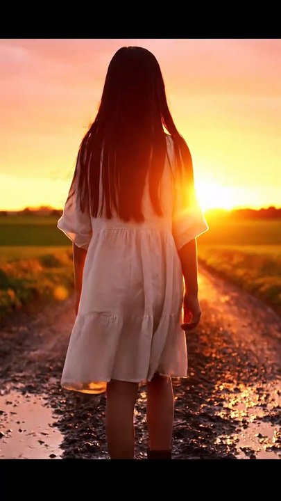 A Girl Walking Into the Sunset 🌅 | Emotional Cinematic Short