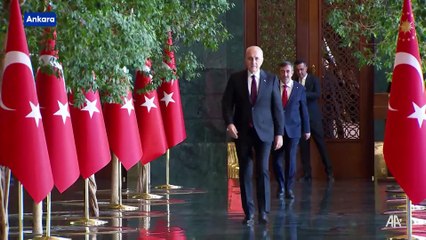 Cumhurbaşkanı Erdoğan, 29 Ekim Cumhuriyet Bayramı tebriklerini kabul etti