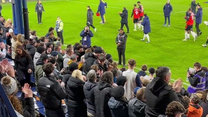 Town youngster Fin Evans celebrates