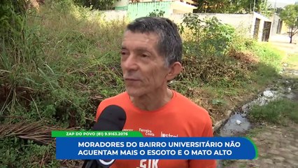 Soluções Urgentes Necessárias: Esgoto Estourado e Terreno Abandonado Assombram a Rua Vitor Hugo, Bairro Universitário em Caruaru