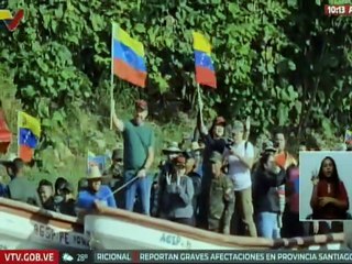 Anzoátegui | Pueblo lidera la movilización fluvial en rechazo de la acciones de Trinidad y Tobago