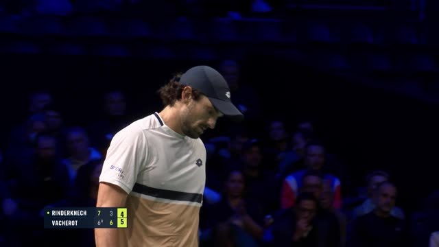 Rolex Paris Masters - Vacherot renverse encore son cousin Rinderknech