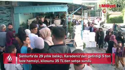 Kentte haberi alan sıraya girdi: Rabbim verdi, biz paylaştık