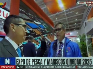 China | Empresas privadas de Venezuela también dicen presente en la Expo de Pesca Qingdao 2025