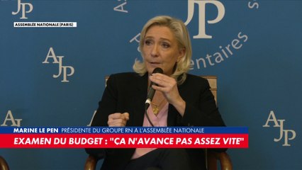 Marine Le Pen : «La seule chose que je regrette, c'est de ne pas avoir censuré Monsieur Lecornu»