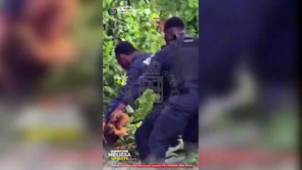 Calles inundadas y edificaciones destruidas son algunos de los saldos por la llegada de Melissa