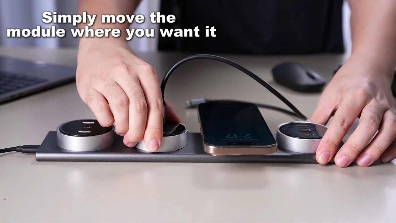 TobenONE Ultra-Slim Magnetic Hub – The Future of Modular Connectivity