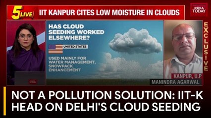 Cloud Seeding Paused: Delhi's ₹25 Crore Anti-Pollution Experiment On Hold