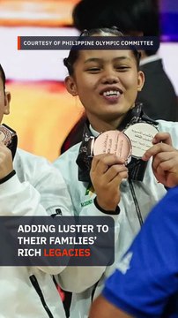 Second-generation weightlifters shine for PH in Asian Youth Games