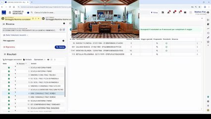 Montoro (AV) - Sorteggio scrutatori seggi elettorali e riserve (29.10.25)
