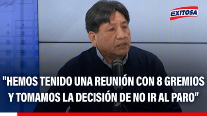 Sector de transportistas no acatará paro del 4 de noviembre: No vamos a tener resultados inmediatos