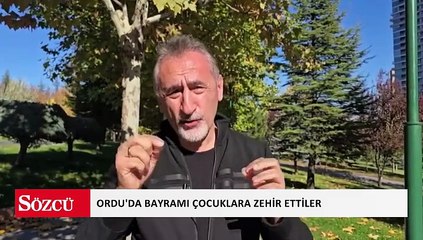 Ordu'da bayramı çocuklara rezil ettiler