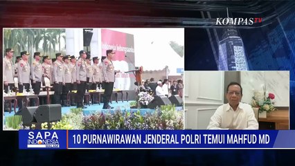 Blak-Blakan! Mahfud MD Bongkar Diskusi dengan Purnawirawan Jenderal Polri, Masuk Komite Reformasi?