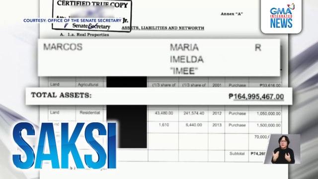 Lahat ng 24 senador, naglabas na ng SALN | Saksi