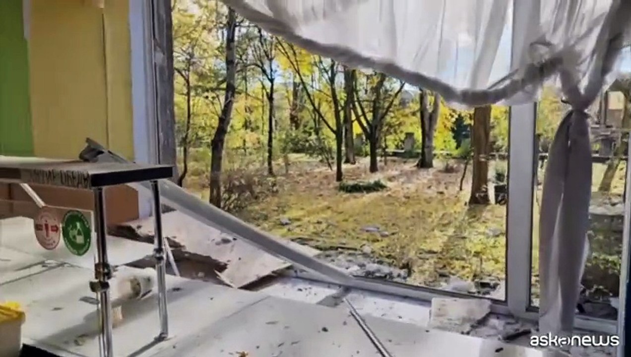 Ucraina, attacco russo colpisce un ospedale pediatrico a Kherson