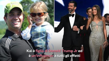 Kai Trump, la nipote di Donald debutta nel golf e scatena polemiche per la sua linea di felpe