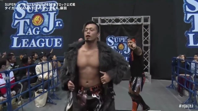 Tiger Mask & YAMATO vs. Kosei Fujita & Robbie Eagles - Super Junior Tag League 2025 Block B Match: NJPW Super Junior Tag League 2025 Day 6 (10/29/2025）