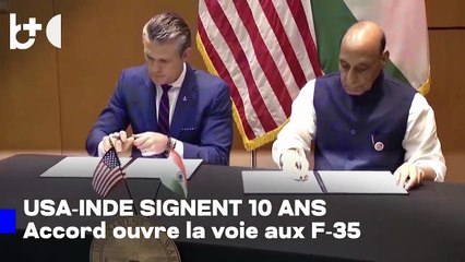Les États-Unis et l'Inde signent un accord de défense sur 10 ans