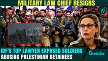 BREAKING: Israeli Military Law Chief RESIGNS After Leaking Footage of IDF Soldiers Abusing Prisoner