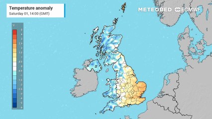 Temperatures to feel slightly cooler this weekend before picking back up early next week