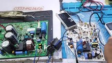 Ecostar Dc inverter ac F1 error code outdoor pcb Dc inverter ac pcb training institute Babar #559