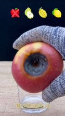 1000°C Hot Metal Ball vs. Apple, Pear, Star Fruit _ Lemon – Extreme Heat Test!