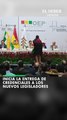 Inicia la entrega de credenciales a los nuevos legisladores
